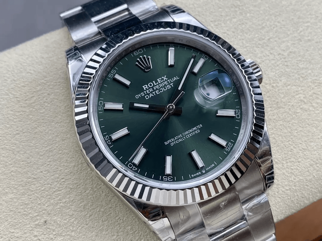 ROLEX 로렉스 데이저스트 그린 다이얼 41mm