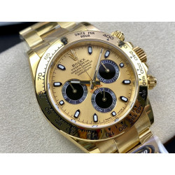 ROLEX 로렉스 데이토나 금통 골드 다이얼 m116508-0009