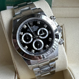 ROLEX 로렉스 데이토나 검판 스틸 m116509-0055