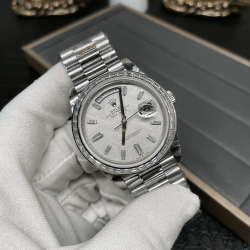 ROLEX 로렉스 데이데이트 메테오 다이얼 다이아 베젤 40mm