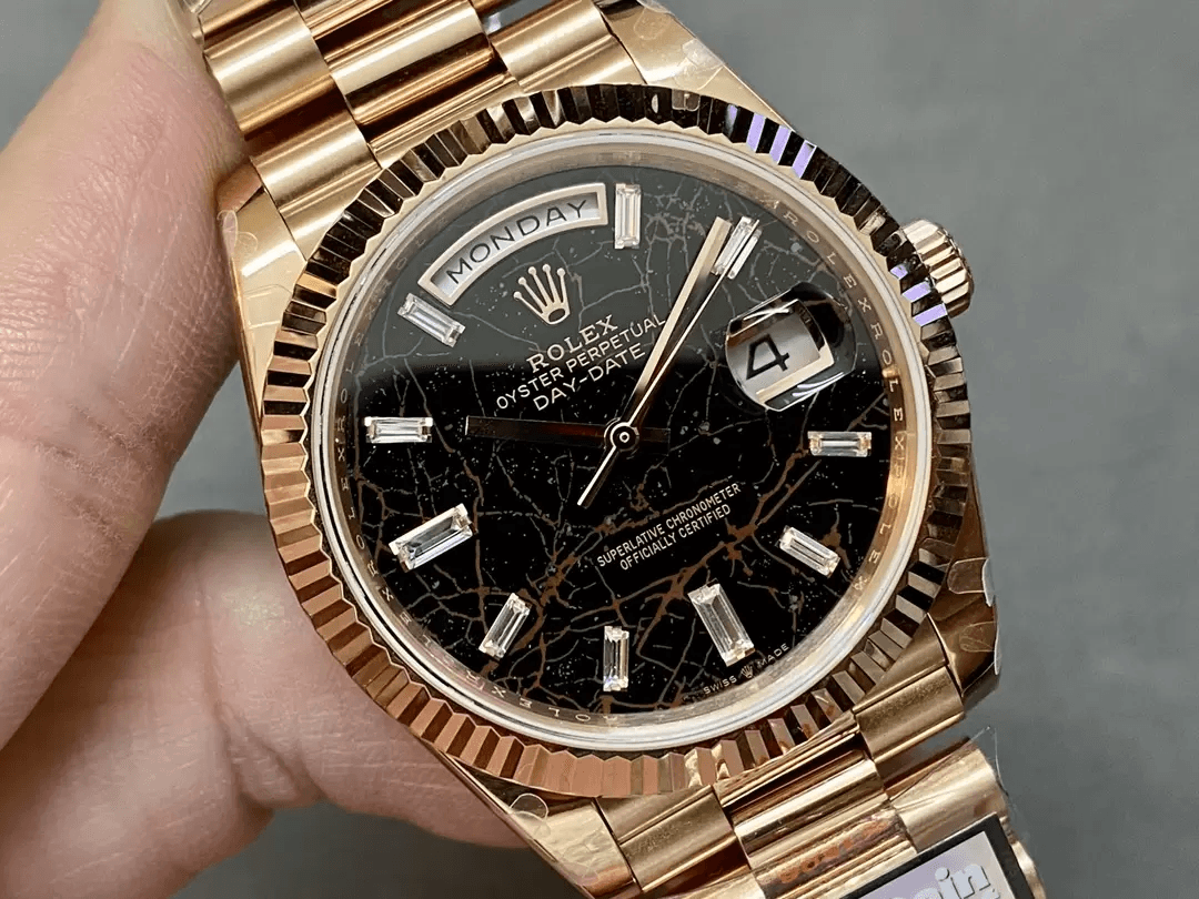 ROLEX 로렉스 텅스텐 데이데이트 아이젠키젤 40mm 228235