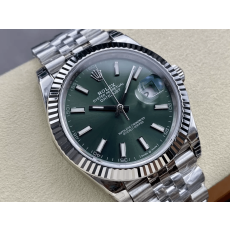 ROLEX 로렉스 데이저스트 민트 그린 다이얼 41mm 쥬빌레