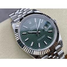 ROLEX 로렉스 데이저스트 그린 벌집 다이얼 41mm 쥬빌레