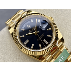 ROLEX 로렉스 데이데이트 검판 다이아 다이얼 옐로우골드 10P 40mm