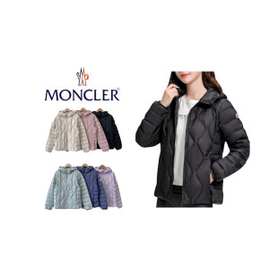 MONCLER 몽클레어 퀄팅 경량 후드 오리털 패딩