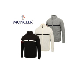 MONCLER 몽클레어 라인 삼색 니트집업