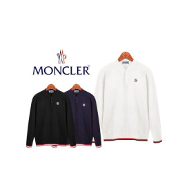 MONCLER 몽클레어 오뚜기 헨리넥 긴팔 니트