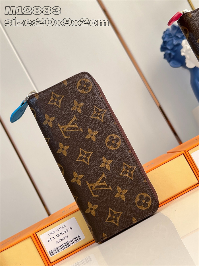 LOUIS VUITTON 루이비통 클레망스 장지갑 M12883 2024/신상 3COLOR