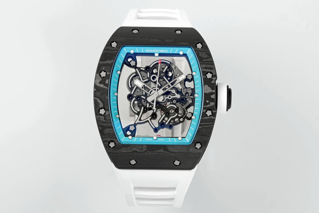 RICHARD MILLE 리차드밀 부바왓슨 블랙 블루 카본 케이스 RM-055