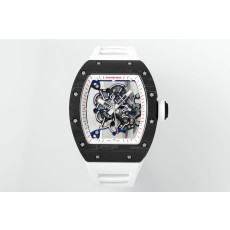 RICHARD MILLE 리차드밀 부바왓슨 블랙 화이트 카본 케이스 RM-055