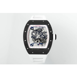 RICHARD MILLE 리차드밀 부바왓슨 블랙 화이트 카본 케이스 RM-055