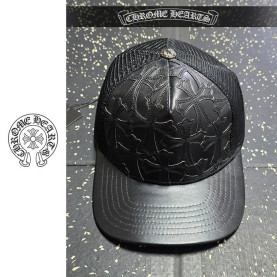 CHROME HEARTS 크롬하츠 세메터리 크로스 레터 트러커 캡