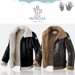 MONCLER 몽클레어 쉘 인조퍼 무스탕