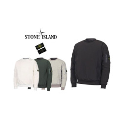 STONE ISLAND 스톤아일랜드 지퍼 패딩 맨투맨