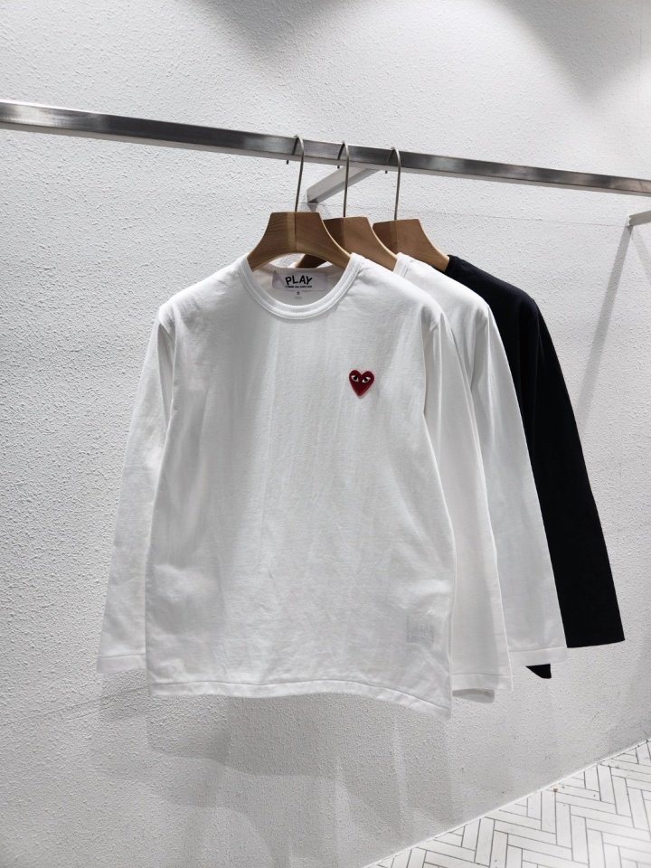 COMME DES GARCONS 꼼데가르송 원포인트 패치 긴팔