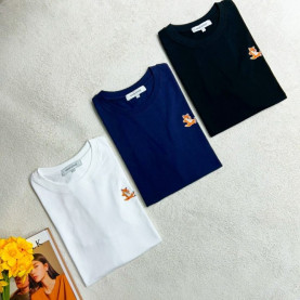 MAISON KITSUNE 메종키츠네 칠랙스 패치 반팔 티셔츠