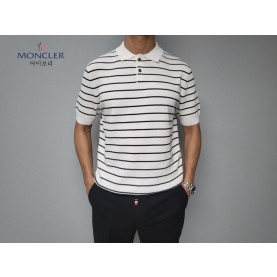 MONCLER 몽클레어 아이스 스트라이프 니트 반팔 4COLOR