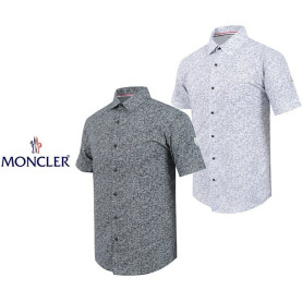 MONCLER 몽클레어 노이즈 패턴 반팔 셔츠