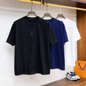 LOUIS VUITTON 루이비통 뽀글이 백레터링 반팔