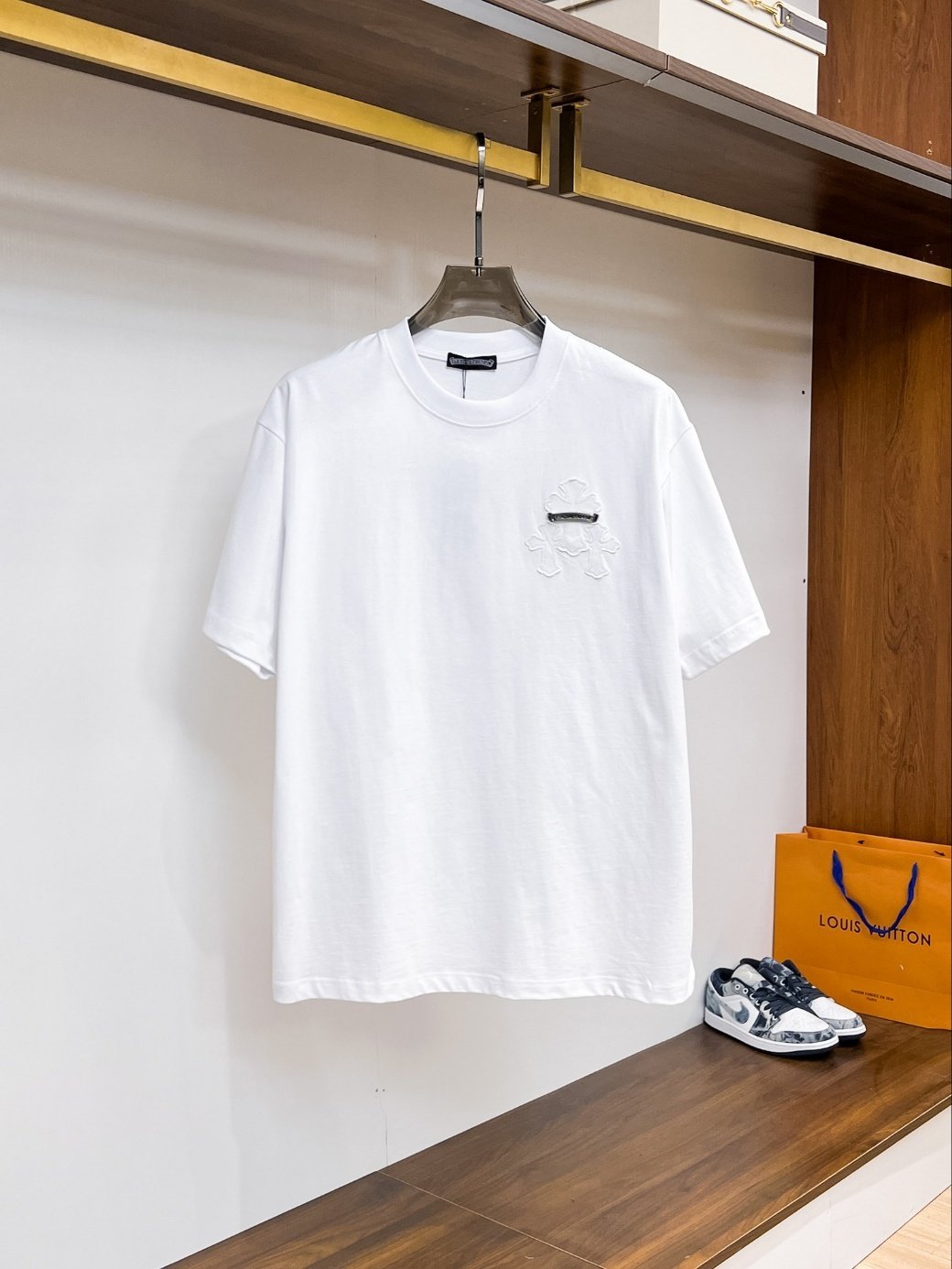 CHROME HEARTS 크롬하츠 십자가 징 반팔