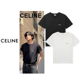 CELINE 셀린느 자수 스몰레터링 반팔