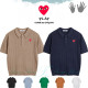 COMME DES GARCONS 꼼데가르송 카라 반팔 니트