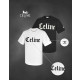 CELINE 셀린느 로고자수 오버핏 라운드